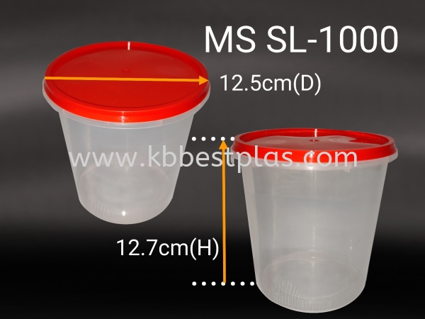 MS SL-1000 30pcs+/- Plastic Containers Penang, Malaysia, Perak, Kedah, Butterworth, Kepala Batas Supplier, Suppliers, Supply, Supplies | KB BESTPLAS ENTERPRISE (M) SDN BHD