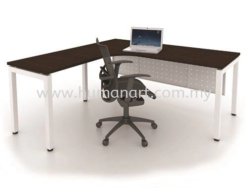 MUKI L-SHAPE WRITING OFFICE TABLE/DESK MUML-5656 - Tropicana | Taman Tun Dr Ismail | Bukit Damansara