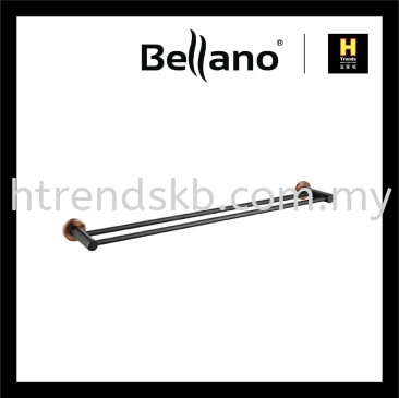 Bellano Double Towel Bar (Rose Gold) BLN7202RGSS