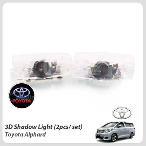 3D Shadow Light - Door Open - Toyota Alphard - AV-3DSL-TYAP