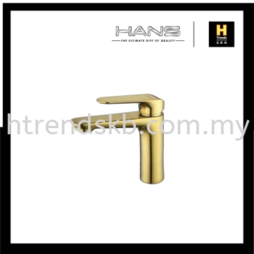 Hans Basin Mixer Tap (Gold) HBM41490GD