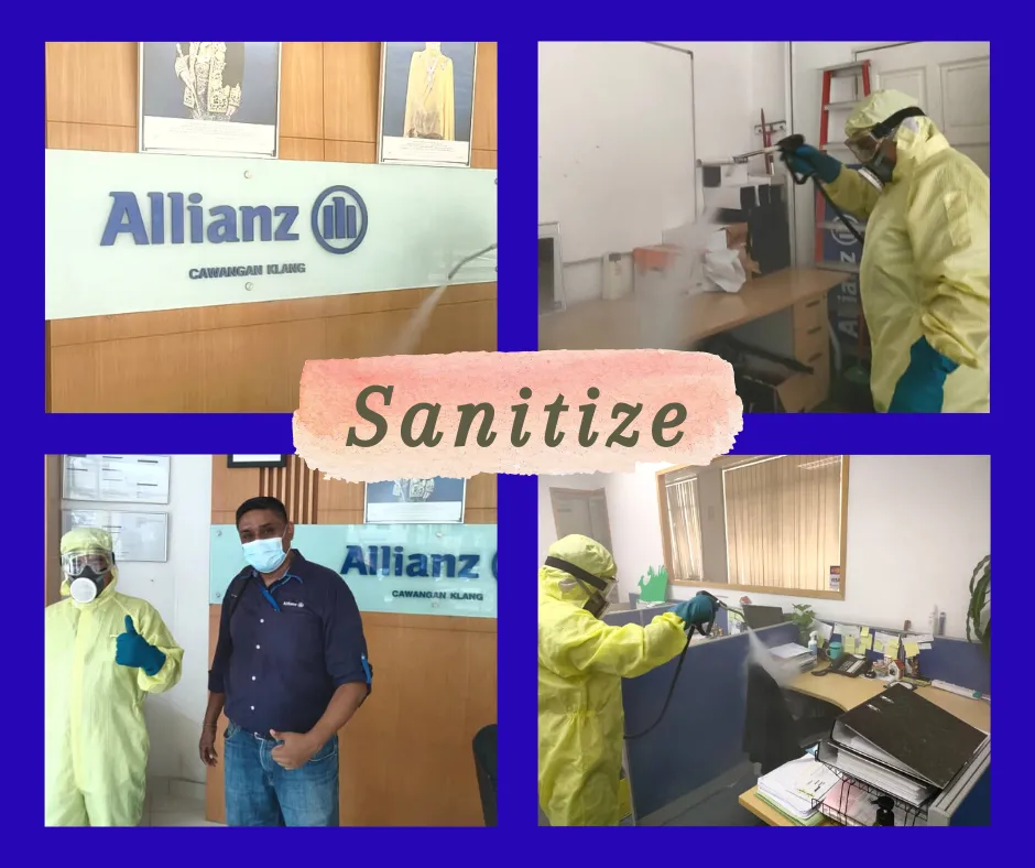 Sanitize & Disinfection:- Klang,Selangor. Call Now.