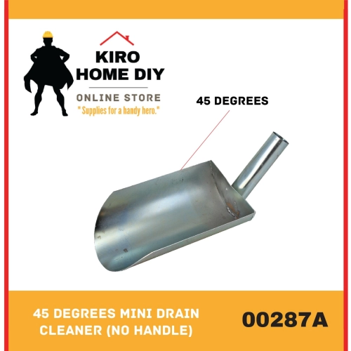 45 Degrees Mini Drain Cleaner (No Handle) - 00287A