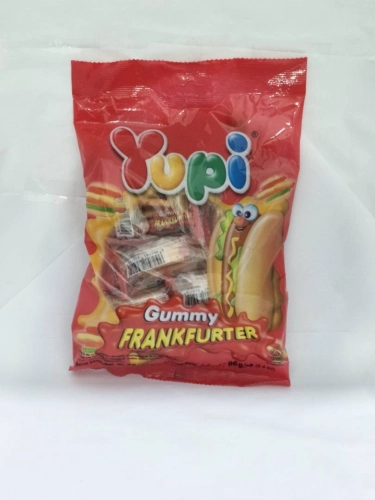 YUPI GUMMY FRANKURTER 96G