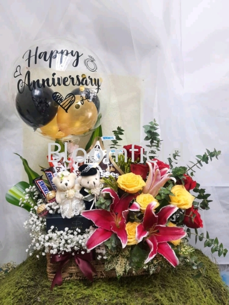 Anniversary RM 320.00 Anniversary Chocolate and Flowers Seremban, Negeri Sembilan, Malaysia Supplier, Suppliers, Supply, Supplies | Bloomfield Florist