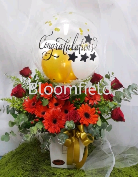 Great Achievement RM260.00 Great Achievement Floral Basket Seremban, Negeri Sembilan, Malaysia Supplier, Suppliers, Supply, Supplies | Bloomfield Florist