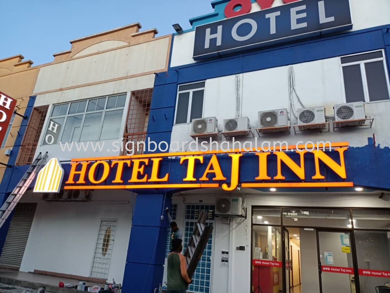 Hotel Tajin Shah Alam - 3D Channel Signboard