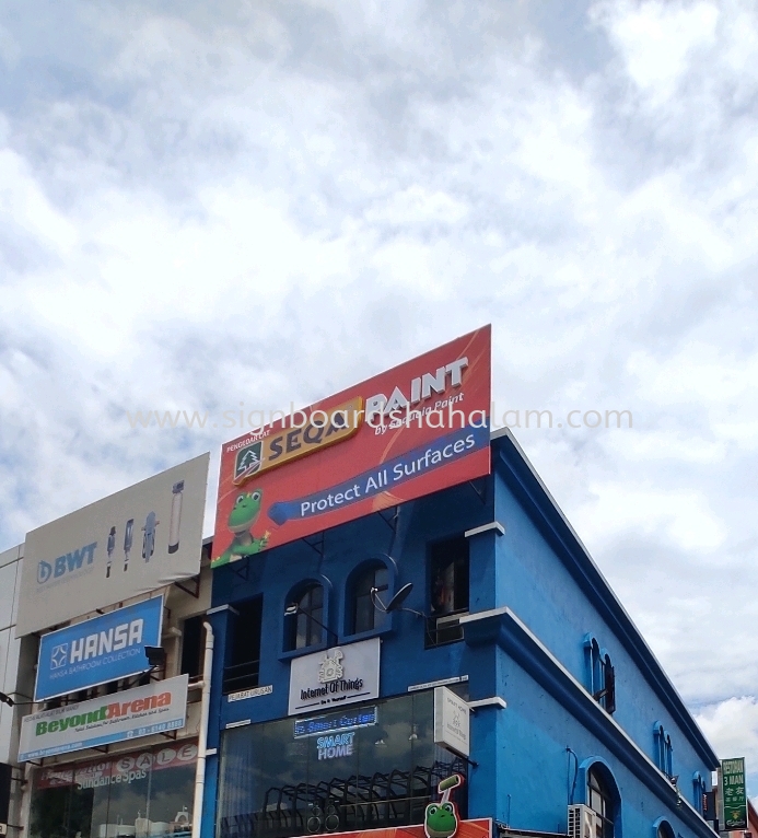 Sequoia Marketing KL-  Billboard with 3D Conceal LED Frontlit