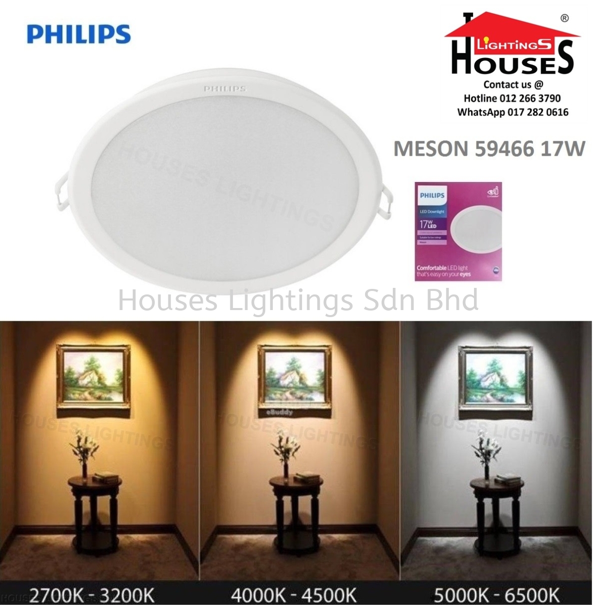 PHILIPS MESON 59466 17W Philips Led Downlight Selangor, Malaysia, Kuala  Lumpur (KL), Puchong Supplier, Suppliers, Supply,