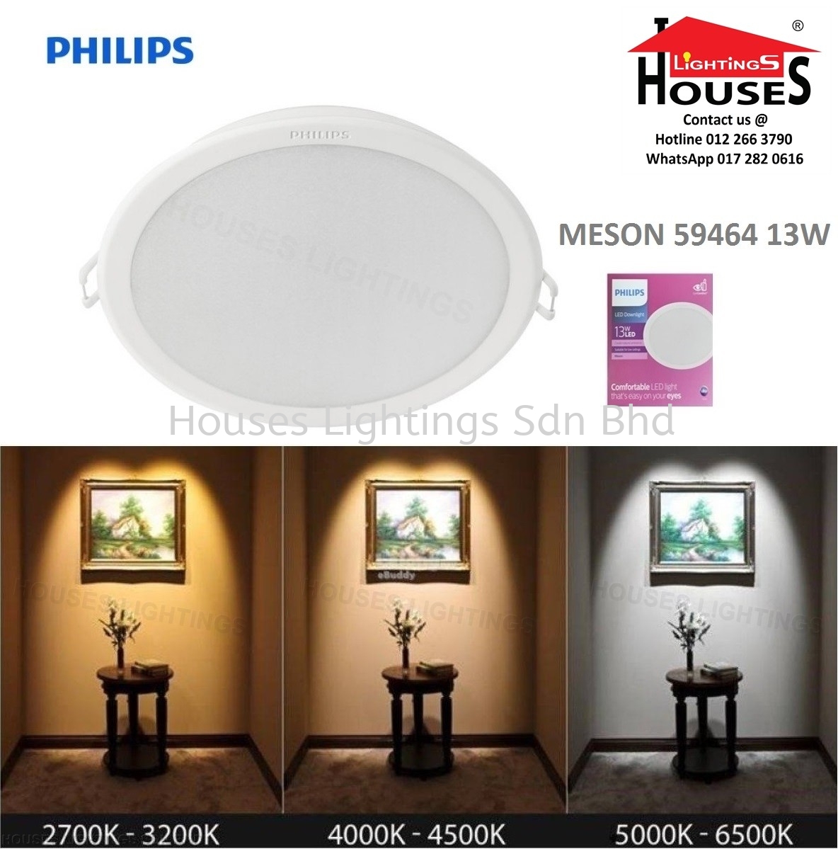 PHILIPS MESON 59464 13W Philips Led Downlight Selangor, Malaysia, Kuala  Lumpur (KL), Puchong Supplier, Suppliers, Supply,