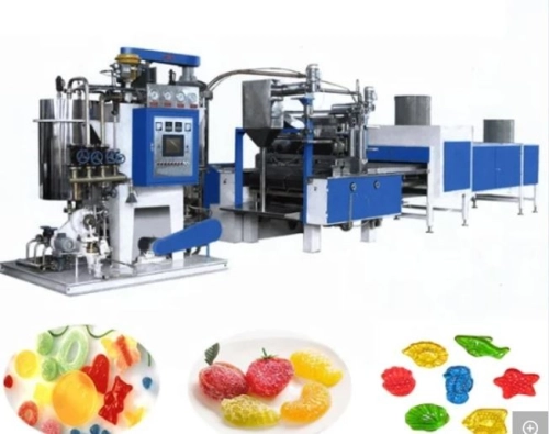 jelly gummy candy making machine production line soft candy make machine