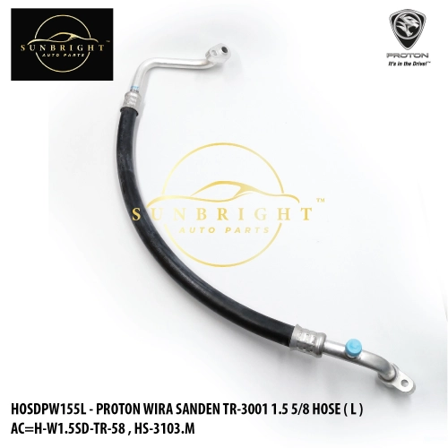 HOSDPW155L - PROTON WIRA SANDEN TR-3001 1.5 5/8 HOSE ( L ) AC=H-W1.5SD-TR-58 , HS-3103.M