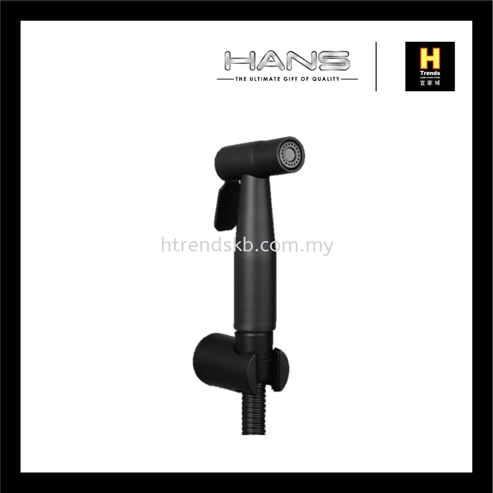 Hans SUS304 Black Hand Bidet  HHB90000BL