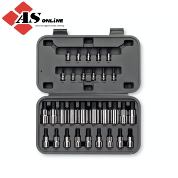 SNAP-ON 30 pc Combination Drive Hex Bit Socket Driver Set (Blue-Point) / Model: BLPHSSC30