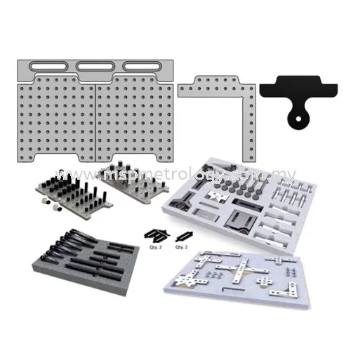 Phillips Precision Lean Fixture Plates and Clamps for CMM (Inspection Arsenal Series)