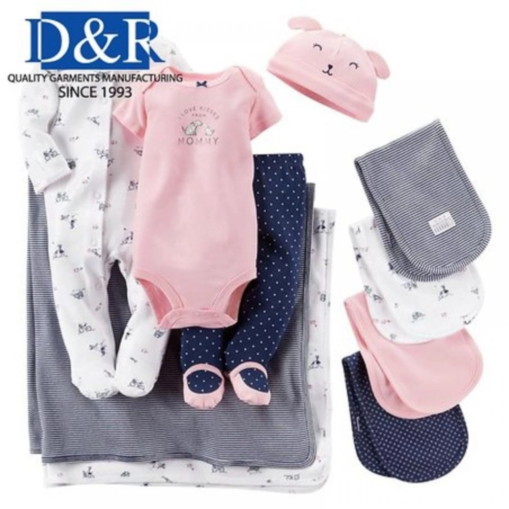 Baby 5 piece Set Premium Organic Soft Cotton fabric Baby Full set Custom made designs