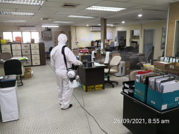  KKM Approved BUILDING Sanitizing DISINFECTANT SERVICE Johor Bahru (JB), Johor, Malaysia, Johor Jaya Supplier, Supply, Rental, Repair | AS Cleaning Equipment