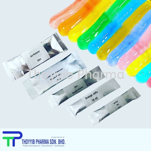 Jelly in Sachet  Liquid  Jelly  Malaysia, Negeri Sembilan (NS), Nilai OEM, Manufacturer | Thoyyib Pharma Sdn Bhd