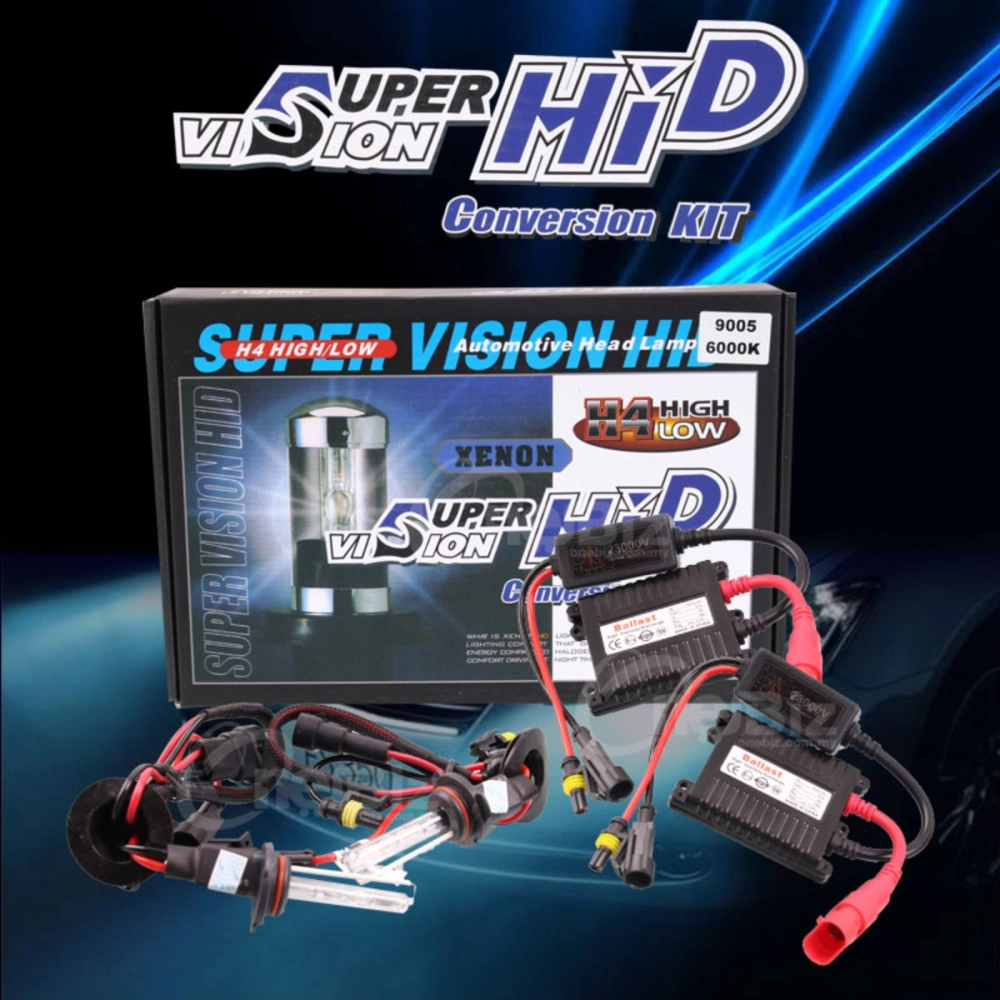 Super Vision HID Conversion Kit - 9005 (6000K) HID Conversion Kit Automotive Head Lamp - SR-90056K