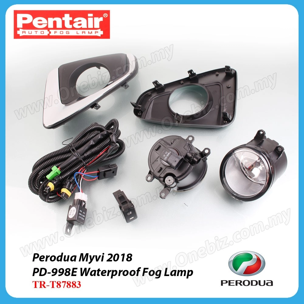 Perodua Myvi 2018  Pentair PD-998E Waterproof Fog Lamp - TR-T87883