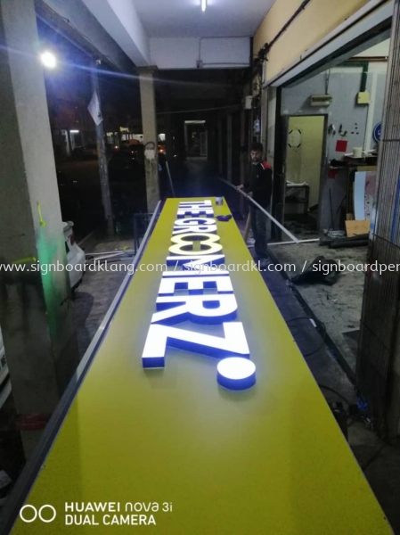 3d led frontlit lettering logo signage signboard at klang kuala lumpur shah alam puchong kepong damansara 3D BOX UP LETTERING SIGNBOARD Klang, Malaysia Supplier, Supply, Manufacturer | Great Sign Advertising (M) Sdn Bhd