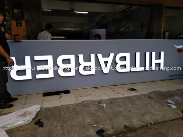 3d led frontlit lettering logo signage signboard at klang kuala lumpur shah alam puchong kepong damansara 3D BOX UP LETTERING SIGNBOARD Klang, Malaysia Supplier, Supply, Manufacturer | Great Sign Advertising (M) Sdn Bhd