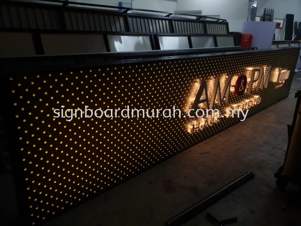 3D BOX UP BACKLIT SIGNBOARD WITH LIGHTBOX AT SETIA ALAM, SHAH ALAM 3D ALUMINIUM FRONT & BACK LIT Malaysia, Selangor, Kuala Lumpur (KL), Klang Supplier, Manufacturer, Supply, Supplies | ASIA SIGN PLT