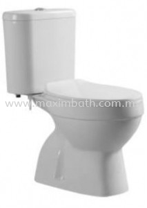 EMILIA II Close-coupled W.C Water Closet Bathroom Collection Puchong, Selangor, Kuala Lumpur (KL), Malaysia Supplier, Suppliers, Supplies, Supply | Maxim Bath & Kitchen Gallery Sdn Bhd