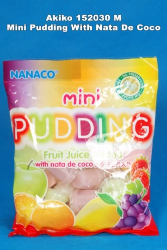 Mini Pudding With Nata De Coco