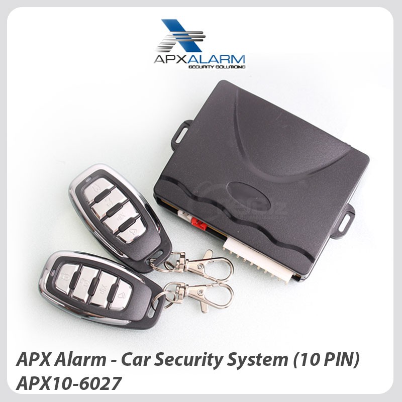 APX Alarm - Car Security System (10-PIN) - AV-APX10-6027