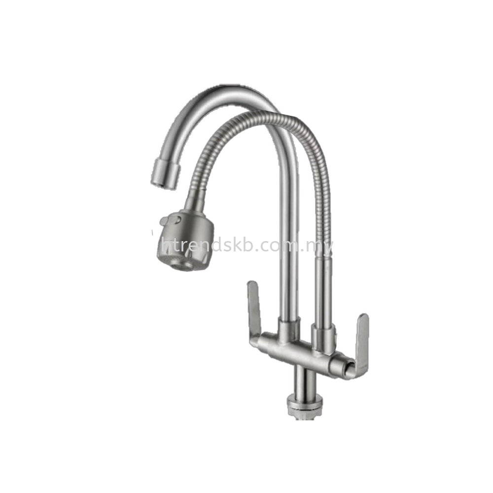 Hans Single Flexi and U Spout Kitchen Tap HPST36183