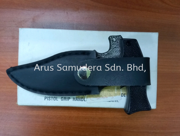 3 1/4" STAINLESS STEEL SERRATED BLADE PISTOL GRIP HANDLE,CLIP SHEATH Outdoor / Abseiling / Rappelling Malaysia, Perak Supplier, Suppliers, Supply, Supplies | Arus Samudera Sdn Bhd