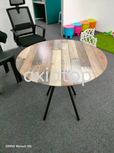  Round Table Cafe Table / Dining Table F & B Furniture Melaka, Malaysia, Selangor, Kuala Lumpur (KL), Johor Bahru (JB), Seri Kembangan Supplier, Suppliers, Supply, Supplies | Axiatop Furniture