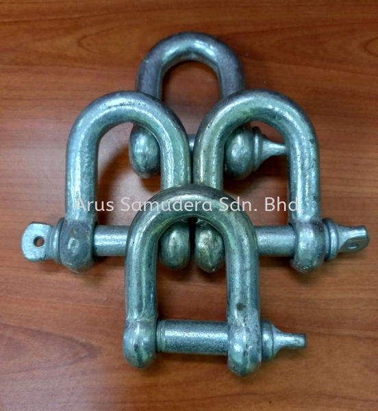 DEE SHACKLE GALVANIZED M16 Marine Hardware & Ropes Malaysia, Perak Supplier, Suppliers, Supply, Supplies | Arus Samudera Sdn Bhd