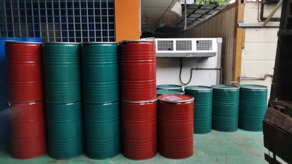 Used Open Top 200L Metal Steel Drum - Grade A (8) Others Johor Bahru (JB), Johor, Malaysia, Johor Jaya Supplier, Supply, Rental, Repair | AS Cleaning Equipment