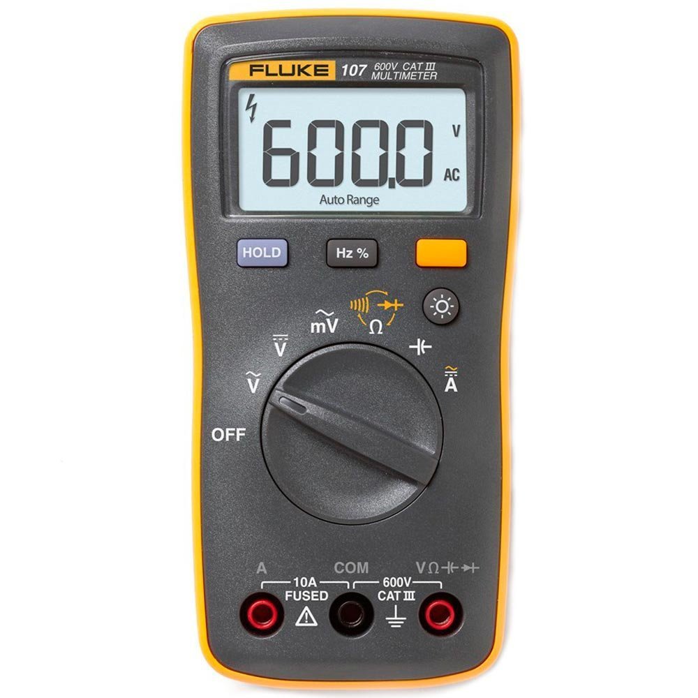 FLUKE 107 CAT III 600V DMM ESP