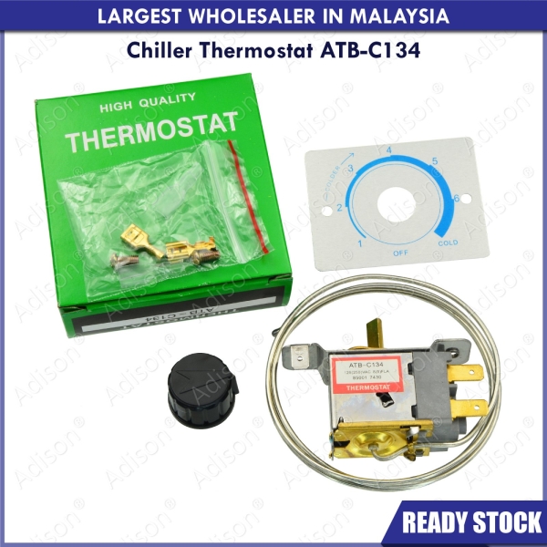 Code: 88134 AWTB-P134 Thermostat Defrost Thermostat Refrigerator Parts Melaka, Malaysia Supplier, Wholesaler, Supply, Supplies | Adison Component Sdn Bhd