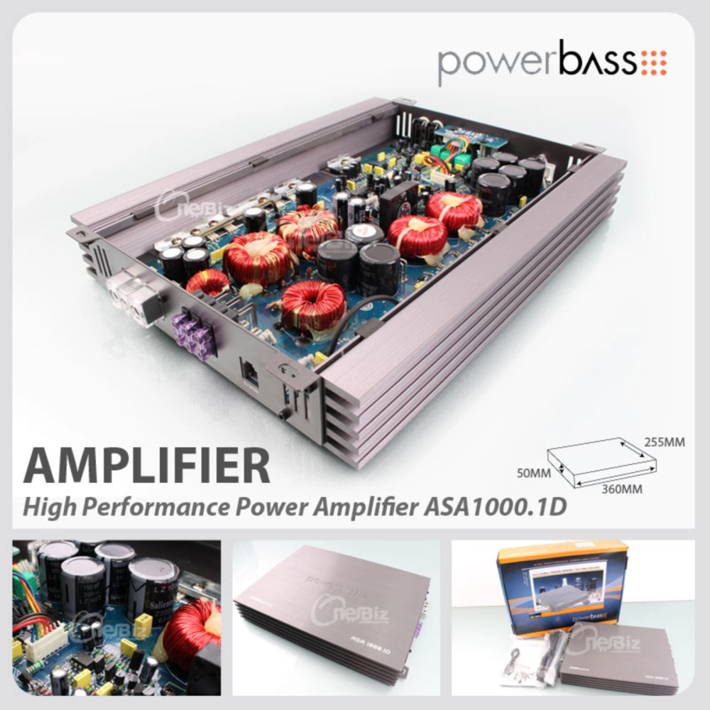 PowerBass Monoblock Amplifier (2000 Watts) - ASA1000.1D Selangor ...
