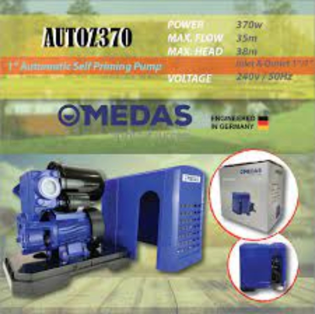 MEDAS 1 inch AUTOMATIC SELF PRIMING PUMP AUTOZ370