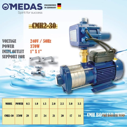 MEDAS 1" BOOSTER PUMP 370W CMH2-30