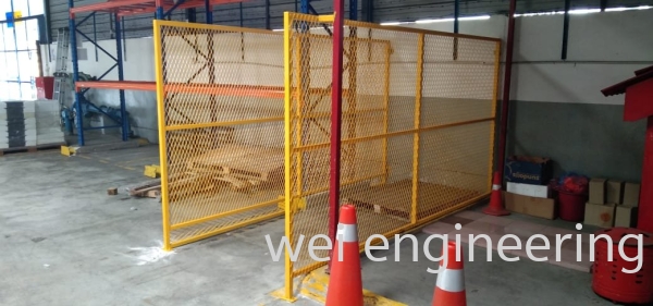 EXPANDED METAL FENCES INSTALLATION WORK ACTIFORCE MECHATRONIC TECHNOLOGY (M) SDN BHD Penang, Malaysia, Simpang Ampat Supplier, Installation, Supply, Supplies | WEI ENGINEERING SDN. BHD.