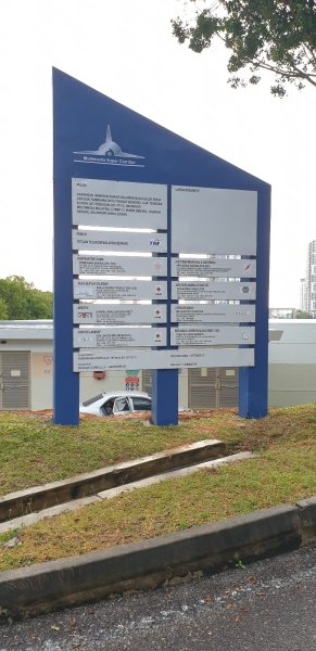 papan tanda projek pembinaan majlis perbandaran sepang  Project Signage Signages Selangor, Malaysia, Kuala Lumpur (KL), Batu Caves Manufacturer, Maker, Design, Supplier | CP Sign Construction