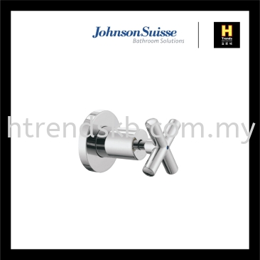 Johnson Suisse Asti-N 3/4" Cross Handle Stop Valve With Flange (WBFA300672CP)