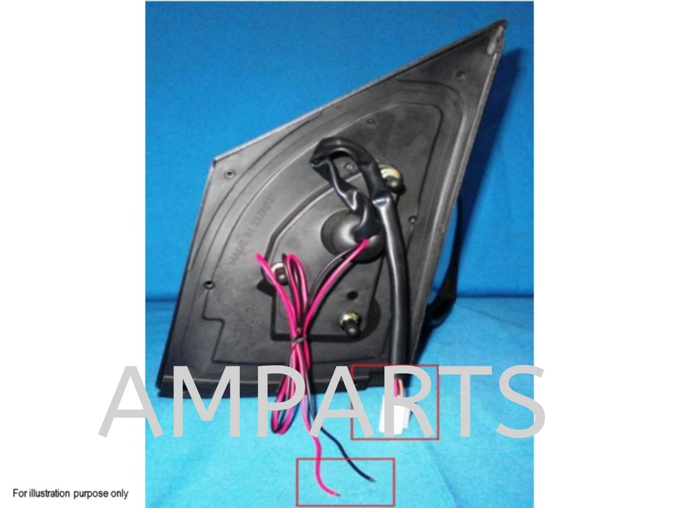 Toyota Vios 2008 Door Mirror With Lamp (Auto) 5 Pin