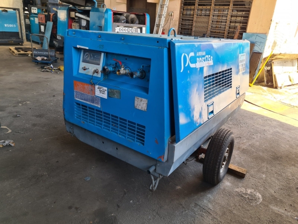 Used AIRMAN 175CFM Portable Air Compressor Used Air Compressor for Sale Johor Bahru (JB), Malaysia, Selangor, Kuala Lumpur (KL), Masai, Shah Alam Rental, Supplier | Megah Machinery