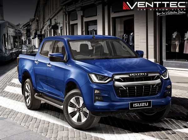 ISUZU DMAX 2021 - ABOVE = VENTTEC DOOR VISOR ISUZU VENTTEC Malaysia, Selangor, Kuala Lumpur (KL), Semenyih Manufacturer, Supplier, Supply, Supplies | Venttec Supply (M) Sdn Bhd