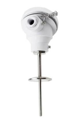  872-2773 - RS PRO PT100 RTD Sensor, 6mm Dia, 75mm Long, 4 Wire, 1 1/2 in Tri-Clamp (ISO 2852), Class B