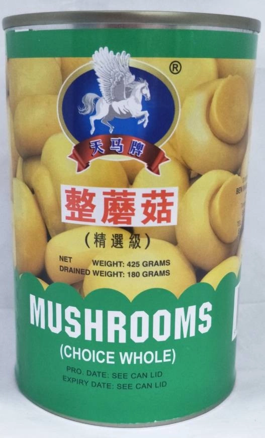 TM WHOLE MUSHROOMS 425G 天马牌整蘑菇