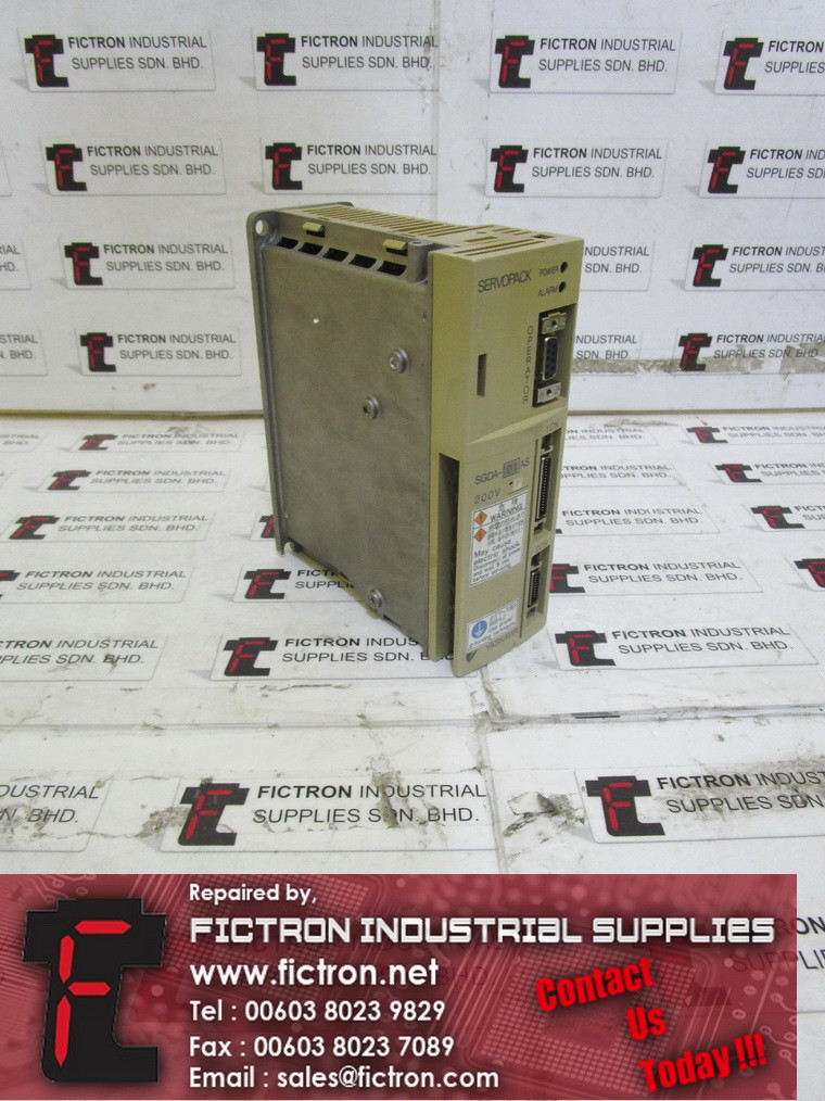 SGDA-01ASP SGDA01ASP YASKAWA ELECTRIC Servopack Repair Malaysia Singapore Indonesia USA Thailand