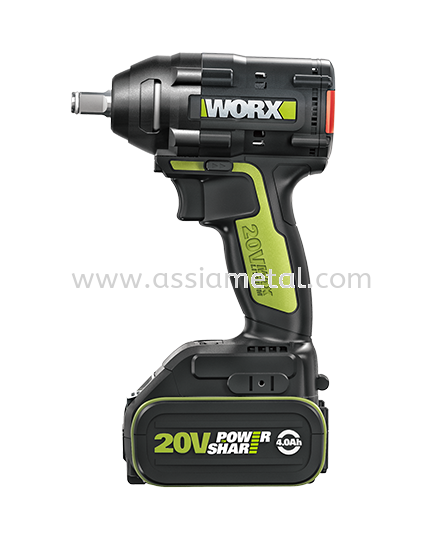 Worx WU279 20V 1/2" Brushless Impact Wrench Pro Worx Power Tools Johor Bahru, JB, Malaysia Supply Supplier Suppliers | Assia Metal & Machinery Sdn Bhd